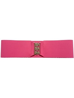 1950s Style 3 Wide Elastic Cinch Belt for Women Junior and Plus Sizes