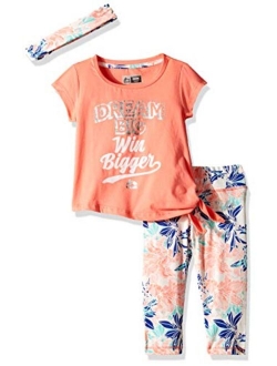 Girls' 2 Pc Set Active Top/Capri