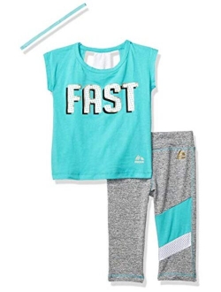 Girls' 2 Pc Set Active Top/Capri