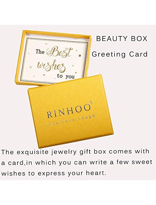 RINHOO Birth Year Number Pendant Necklace Stainless Steel Silver Number Birthday Necklace Chain Jewelry for Women Girl