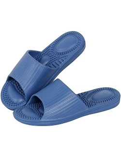 Shower Slipper, Bathroom Non-Slip Slippers, House and Pool Sandals, in-Door Slipper with Massaging Effect