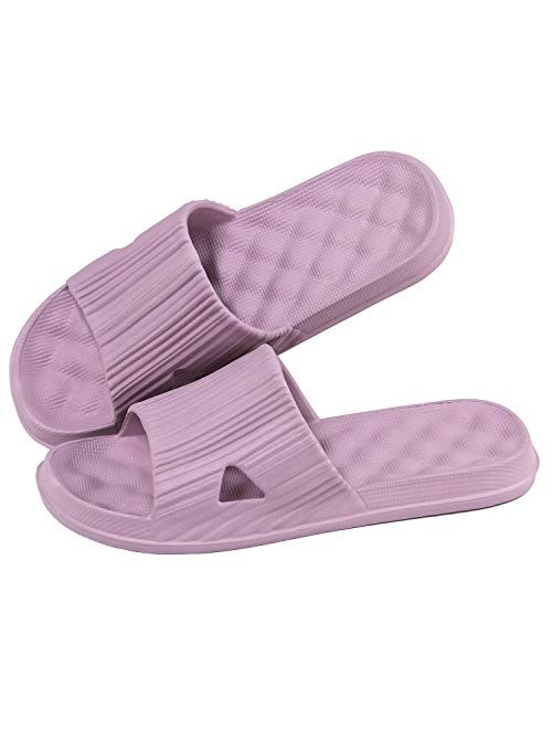 Shower Slipper, Bathroom Non-Slip Slippers, House and Pool Sandals, in-Door Slipper with Massaging Effect