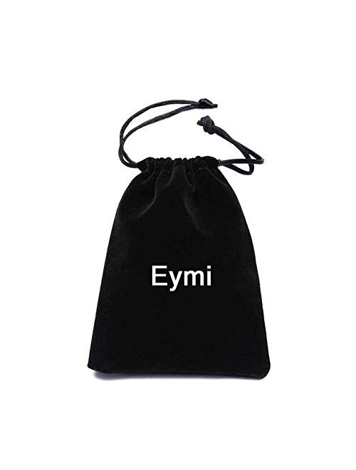 Eymi Children Stainless Steel Small Cross Pendant Necklace Security Hypoallergenic, 16" Chain