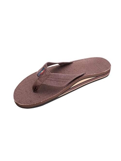 Rainbow Sandals Men's Double Layer Arch Hemp