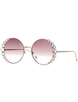 FF0324/S 35J Pink FF0324/S Round Sunglasses Lens Category 2 Size 58mm