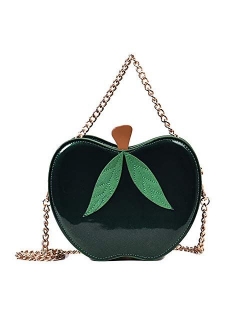 Women's Cute Fruit Shape PU Handbag Shoulder Bag Crossbody Bag Clutch Purse