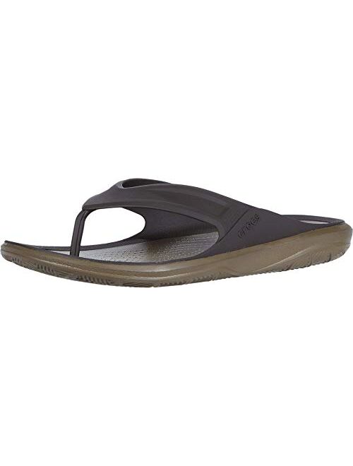 Crocs Men's Swiftwater Wave Flip Flops Shower Shoes