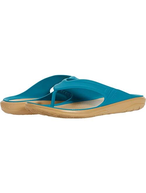 Crocs Men's Swiftwater Wave Flip Flops Shower Shoes