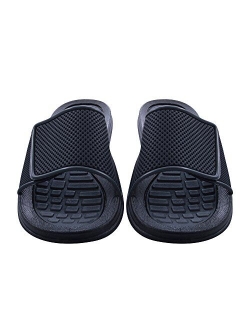 Sky Sole Mens Slide Sandals with Adjustable Strap