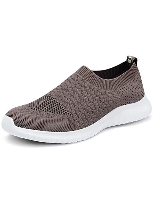 LANCROP Women's Walking Shoes Balenciaga Look Casual Breathable Athletic Tennis Slip on Sneakers