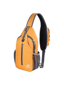 Waterfly Crossbody Sling Backpack Sling Bag Travel Hiking Chest Bag Daypack