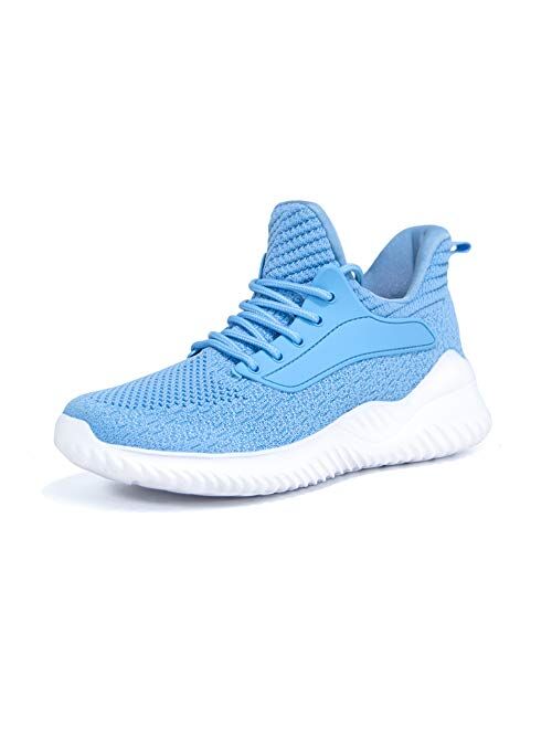 Akk Womens Athletic Walking Shoes - Slip On Memory Foam Lightweight Work Casual Tennis Running Shoes Sneakers for Indoor Outdoor Gym Travel