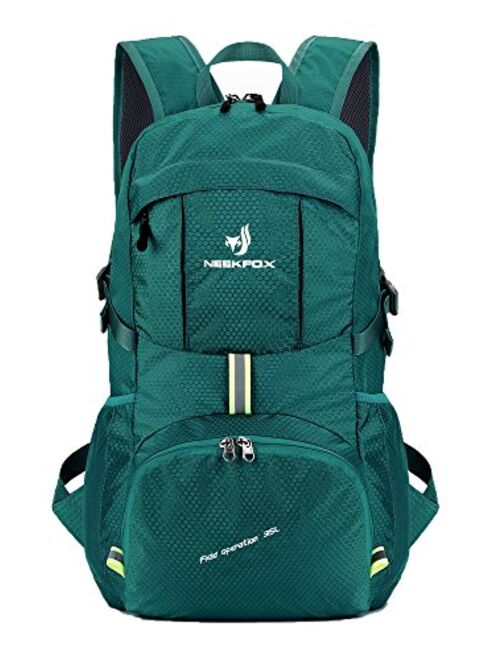 NEEKFOX Lightweight Packable Travel Hiking Backpack Daypack,35L Foldable Camping Backpack,Ultralight Outdoor Sport Backpack