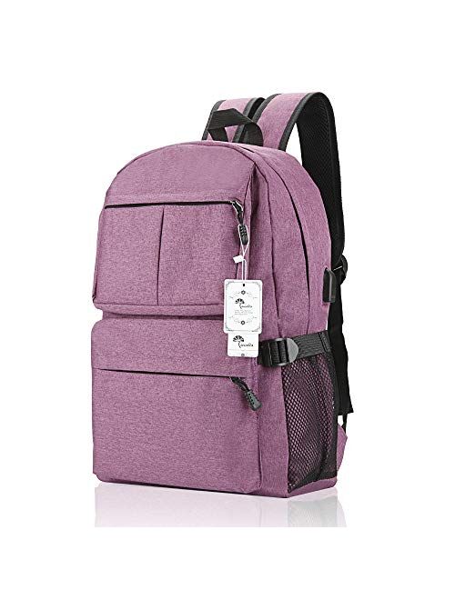 Laptop Backpack,Winblo 15 15.6 Inch College Backpacks Lightweight Travel Daypack