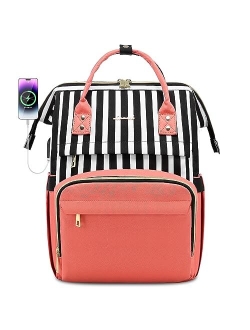 Laptop Travel Business Work Bag with USB Port