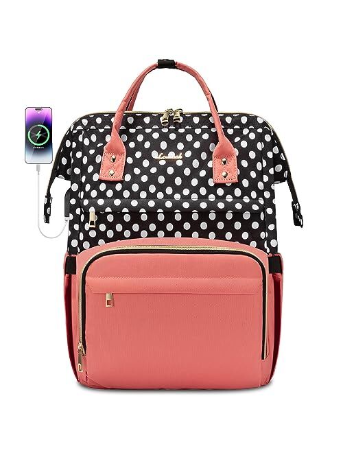 LOVEVOOK Laptop Travel Business Work Bag with USB Port