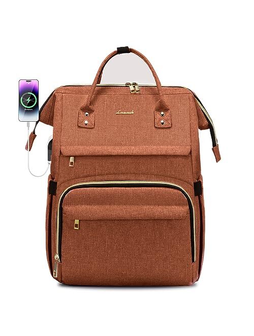 LOVEVOOK Laptop Travel Business Work Bag with USB Port