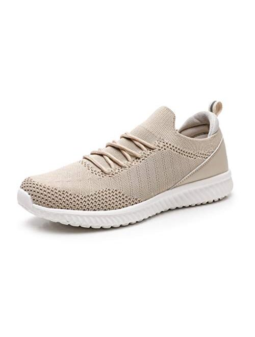 Akk Walking Shoes for Women - Slip on Memory Foam Lightweight Sneakers