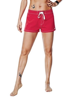 Nonwe Women's Beach Shorts Quick Dry Soild Lightweight