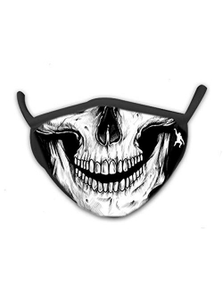 Wild Republic Wild Smiles Face Mask, Reusable Face Mask, Washable Face Mask, Half Face Mask