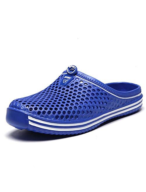 CERYTHRINA Women's Lightweight Mesh Breathable Quick Drying Sandals Slippers Beach Footwear Anti-Slip Garden Clog Shoes