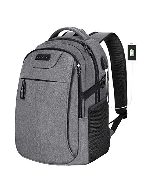 KROSER Laptop Backpack Large Computer Backpack with USB Charging Port Water-Repellent