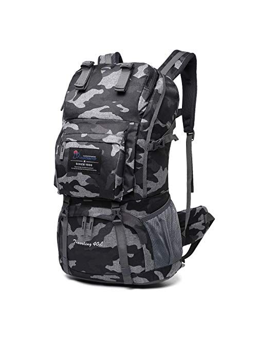 MOUNTAINTOP 40L Hiking Backpack for Outdoor Camping