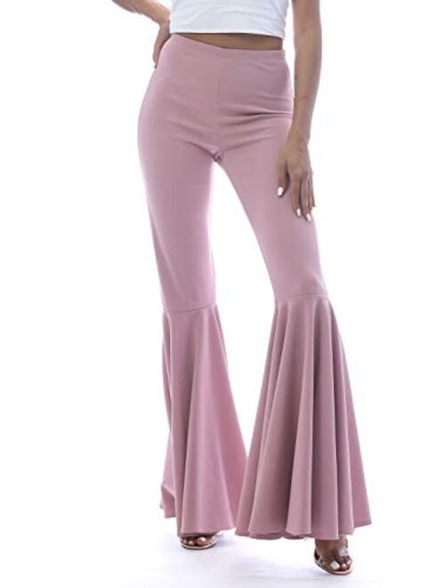 Women's J2 Love Mermaid Ruffle Flare Pants