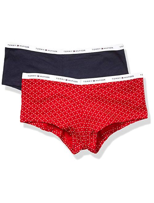 Tommy Hilfiger Women's Bikini-Cut and Boy Shorts Cotton Underwear Panty,  Multi-Pack