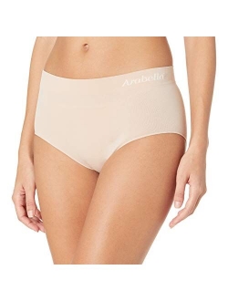 Amazon Brand - Arabella Women's Seamless Brief Panty, 3 Pack