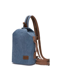 KL928 Sling Bag - Small Crossbody Backpack Shoulder Casual Daypack Multipurpose Rucksack for Men Women Outdoor Cycling Hiking Travel