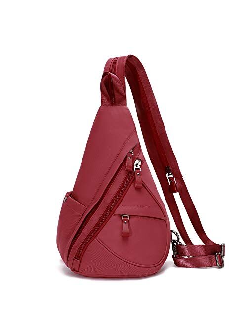 KL928 Sling Bag - Small Crossbody Backpack Shoulder Casual Daypack Multipurpose Rucksack for Men Women Outdoor Cycling Hiking Travel