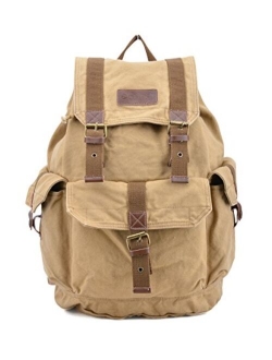 Gootium 21101 Specially High Density Thick Canvas Backpack Rucksack