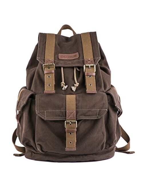 Gootium 21101 Specially High Density Thick Canvas Backpack Rucksack