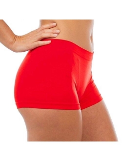 Victoria Women's Seamless Spandex Boyshort Underskirt Pant Short Leggings