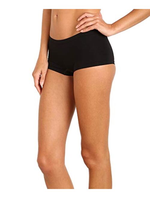 Victoria Women's Seamless Spandex Boyshort Underskirt Pant Short Leggings