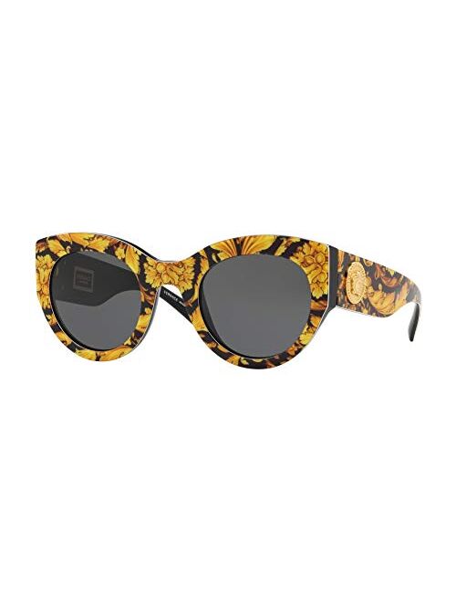 Versace VE4353 Cat Eye Sunglasses For Men For Women+FREE Complimentary Eyewear Care Kit