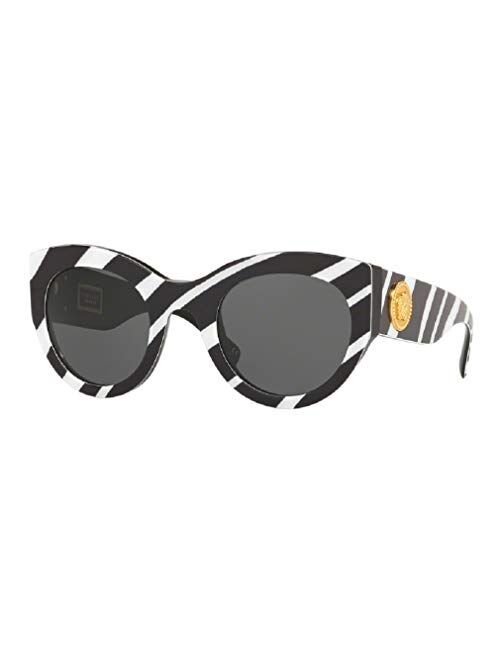 Versace VE4353 Cat Eye Sunglasses For Men For Women+FREE Complimentary Eyewear Care Kit