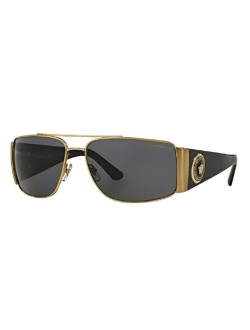 VE2163 Rectangle Sunglasses For Men For Women FREE Complimentary Eyewear Care Kit