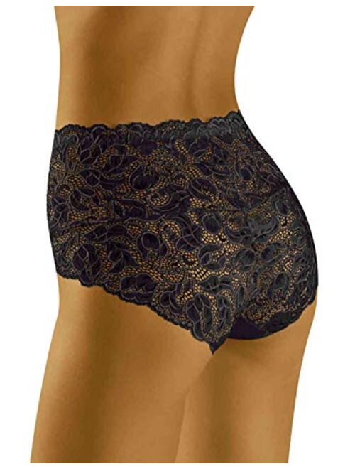 Wolbar Women's Lace high Waist Briefs WB414