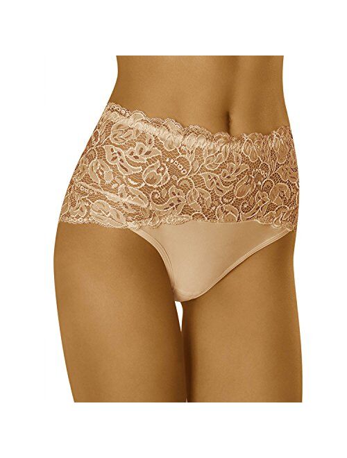 Wolbar Women's Lace high Waist Briefs WB414