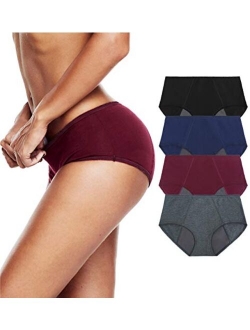 TUTUESTHER Women Period Panties Leakproof Underwear for Heavy Flow Menstrual Cycle Hipster for Teens