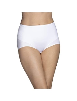 Women's Smoothing Comfort Brief Panties with Rear Lift