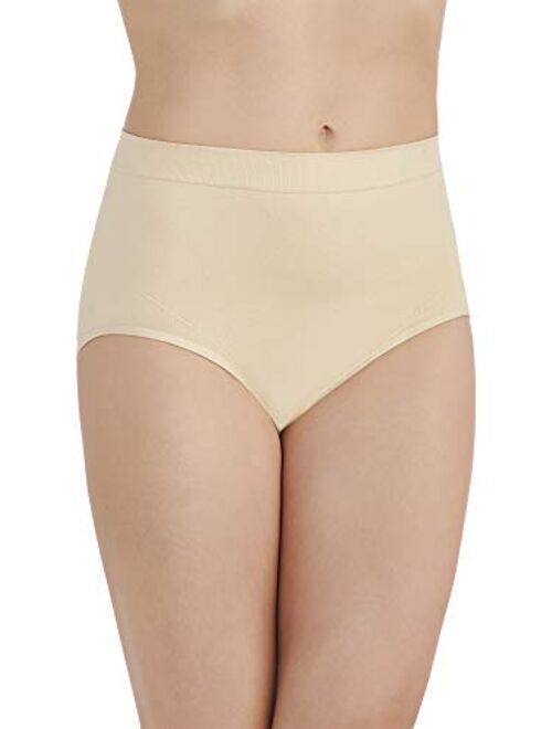 Vanity Fair Women's Smoothing Comfort Brief Panties with Rear Lift