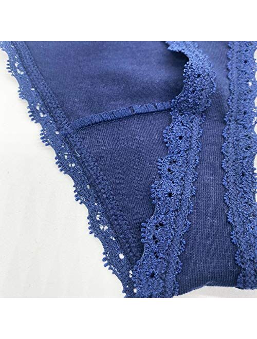 GAREDOB Pack Of 10 Sexy Womens Lace Thongs Underwear, Assorted Different Lace Pattern & Colors