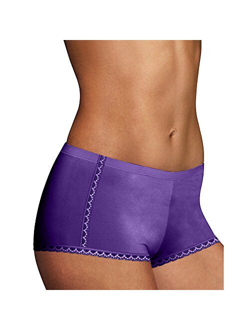 Maidenform Women's Classics Cotton Boyshort