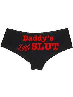 Knaughty Knickers - Daddy's Little Slut Fun Flirty boy Short Panties