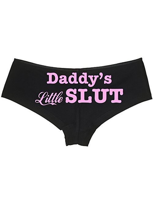 Knaughty Knickers - Daddy's Little Slut Fun Flirty boy Short Panties