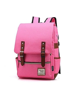 Slim Laptop Backpack for Women, Fashion Travel Rucksack College School Bookbag