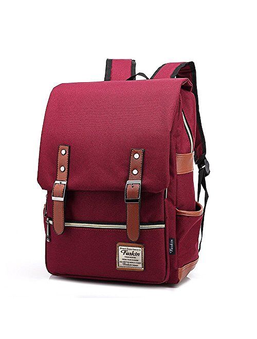 Slim Laptop Backpack for Women, Fashion Travel Rucksack College School Bookbag